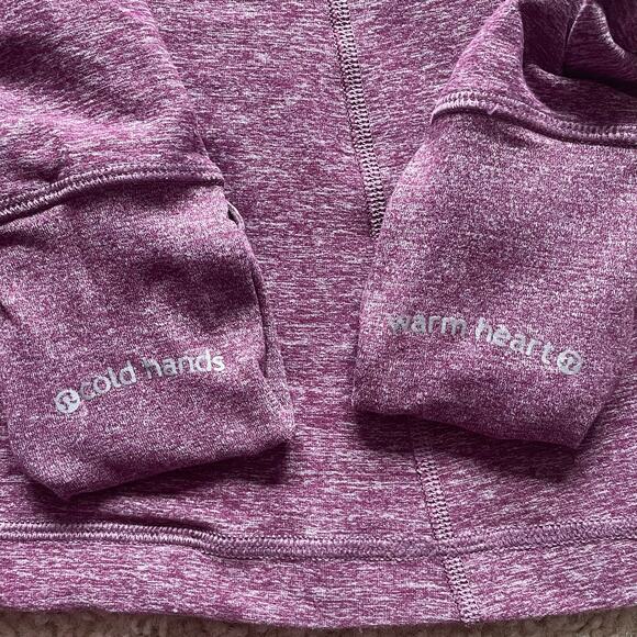 Lululemon Run Your Heart Out 1/4 Zip Pullover Ruffles Size 4 - Picture 6 of 11